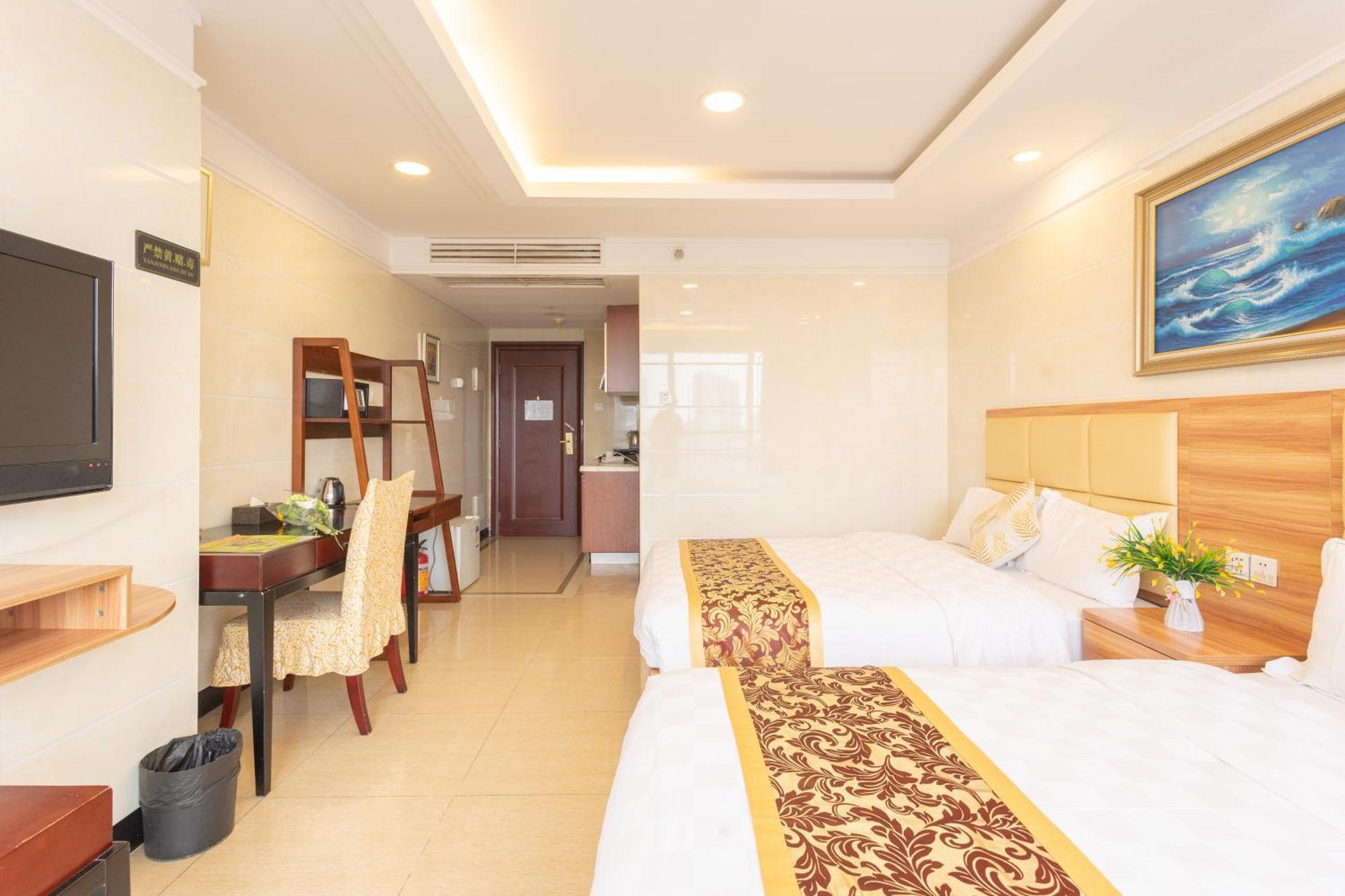 Sunny International Apartment From Beijing Road Canton Esterno foto