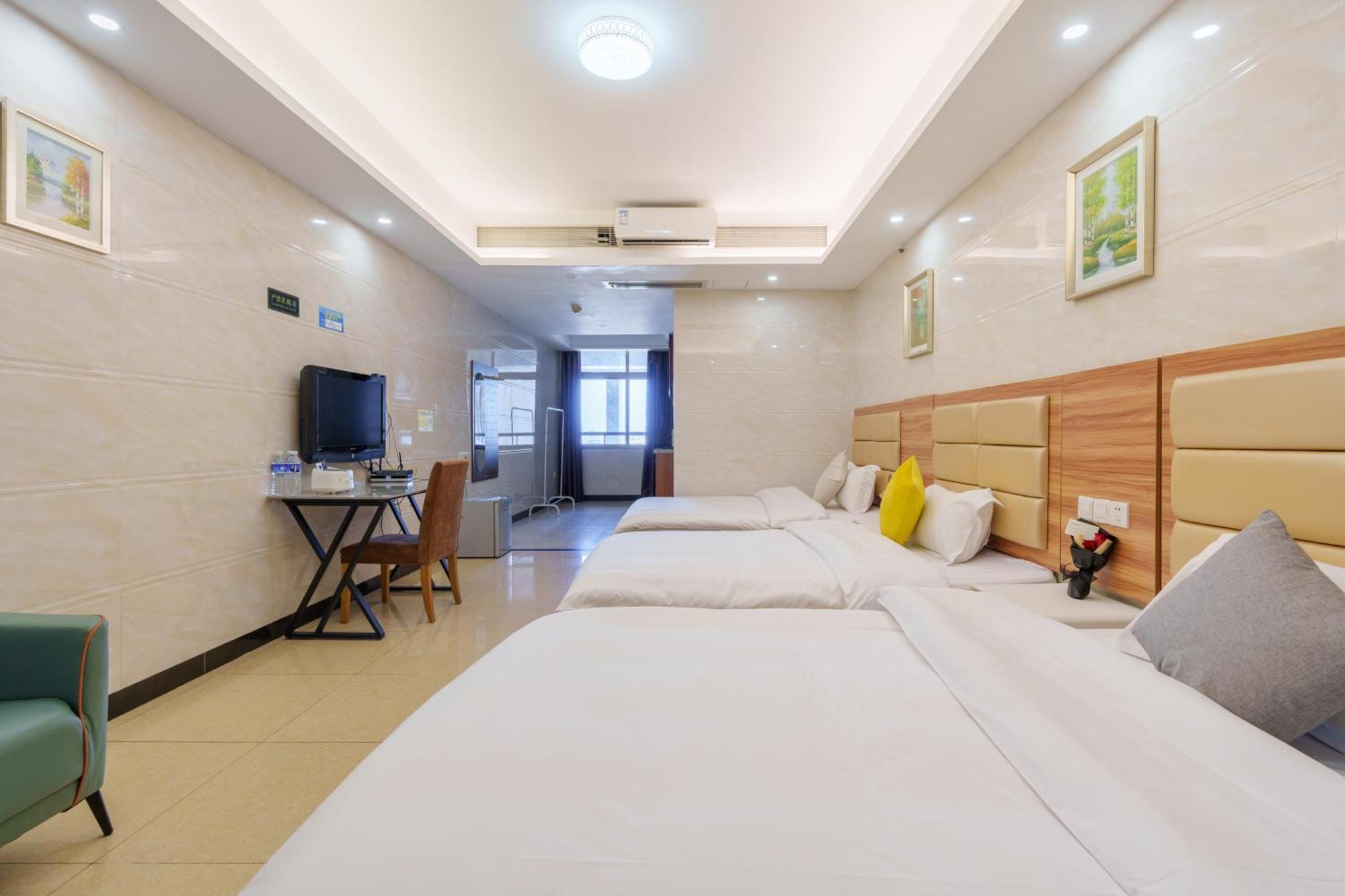 Sunny International Apartment From Beijing Road Canton Esterno foto