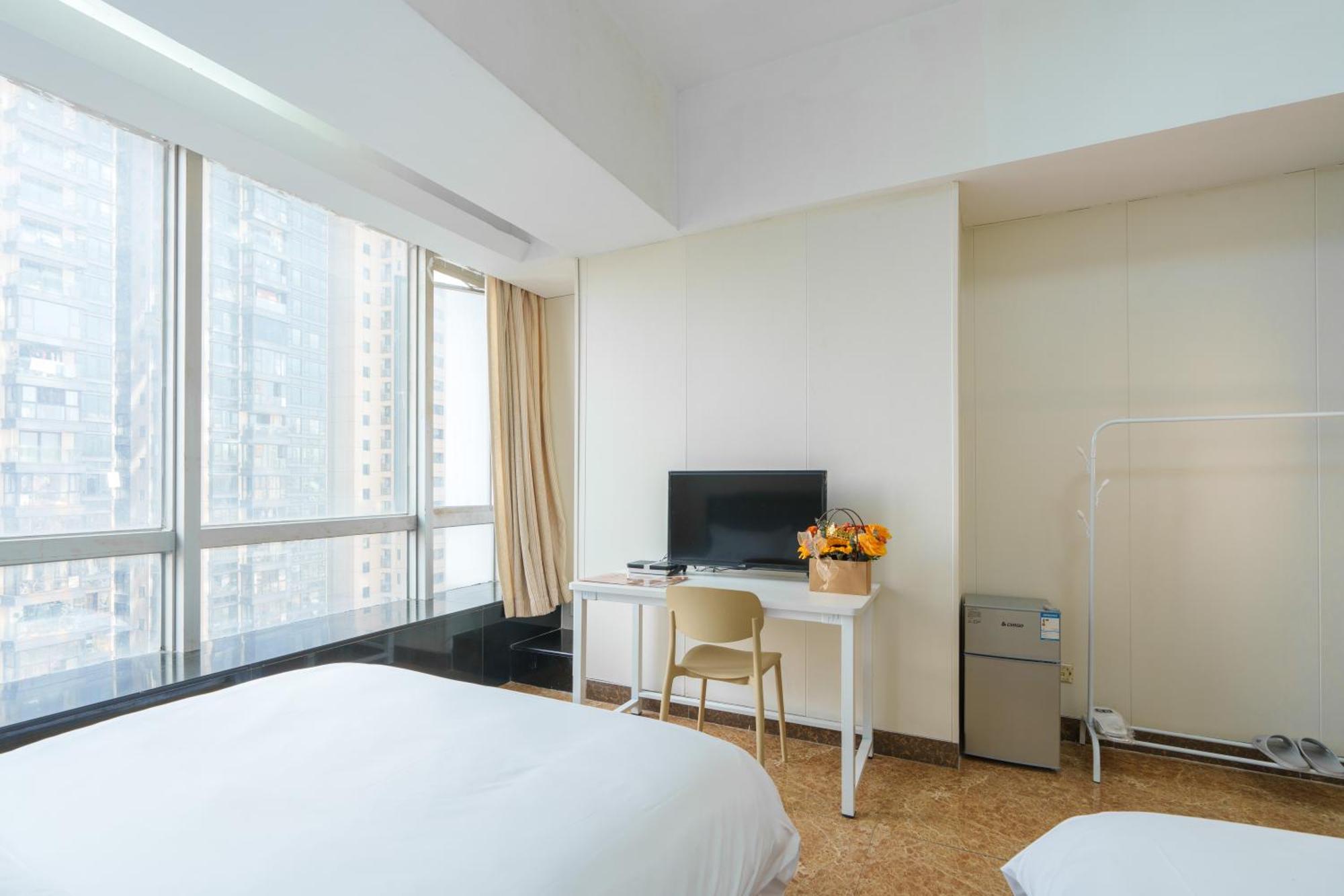 Sunny International Apartment From Beijing Road Canton Esterno foto