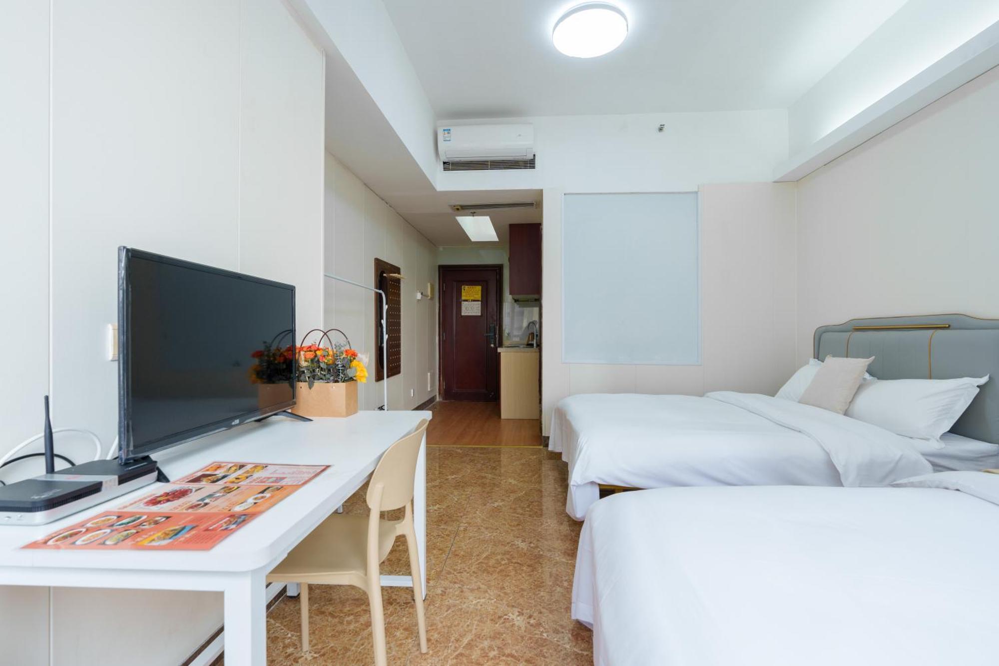 Sunny International Apartment From Beijing Road Canton Esterno foto