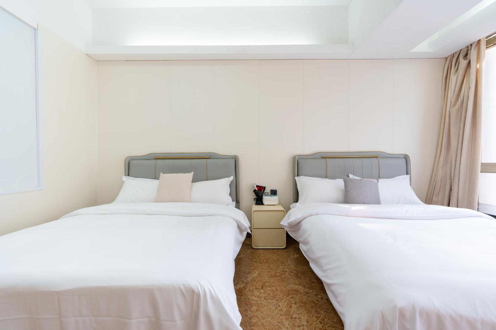 Sunny International Apartment From Beijing Road Canton Esterno foto