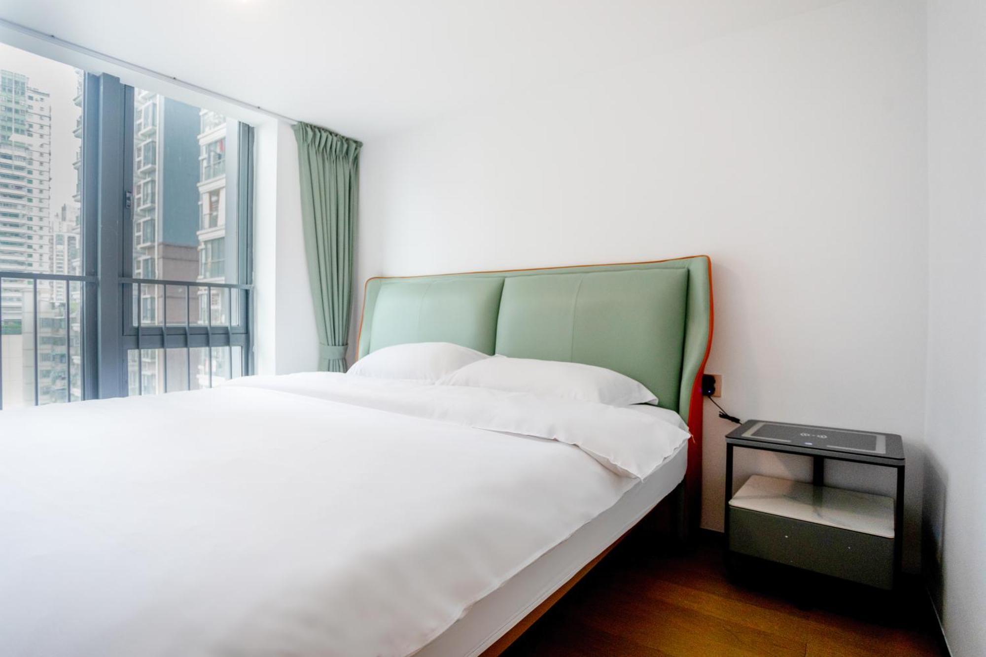 Sunny International Apartment From Beijing Road Canton Esterno foto