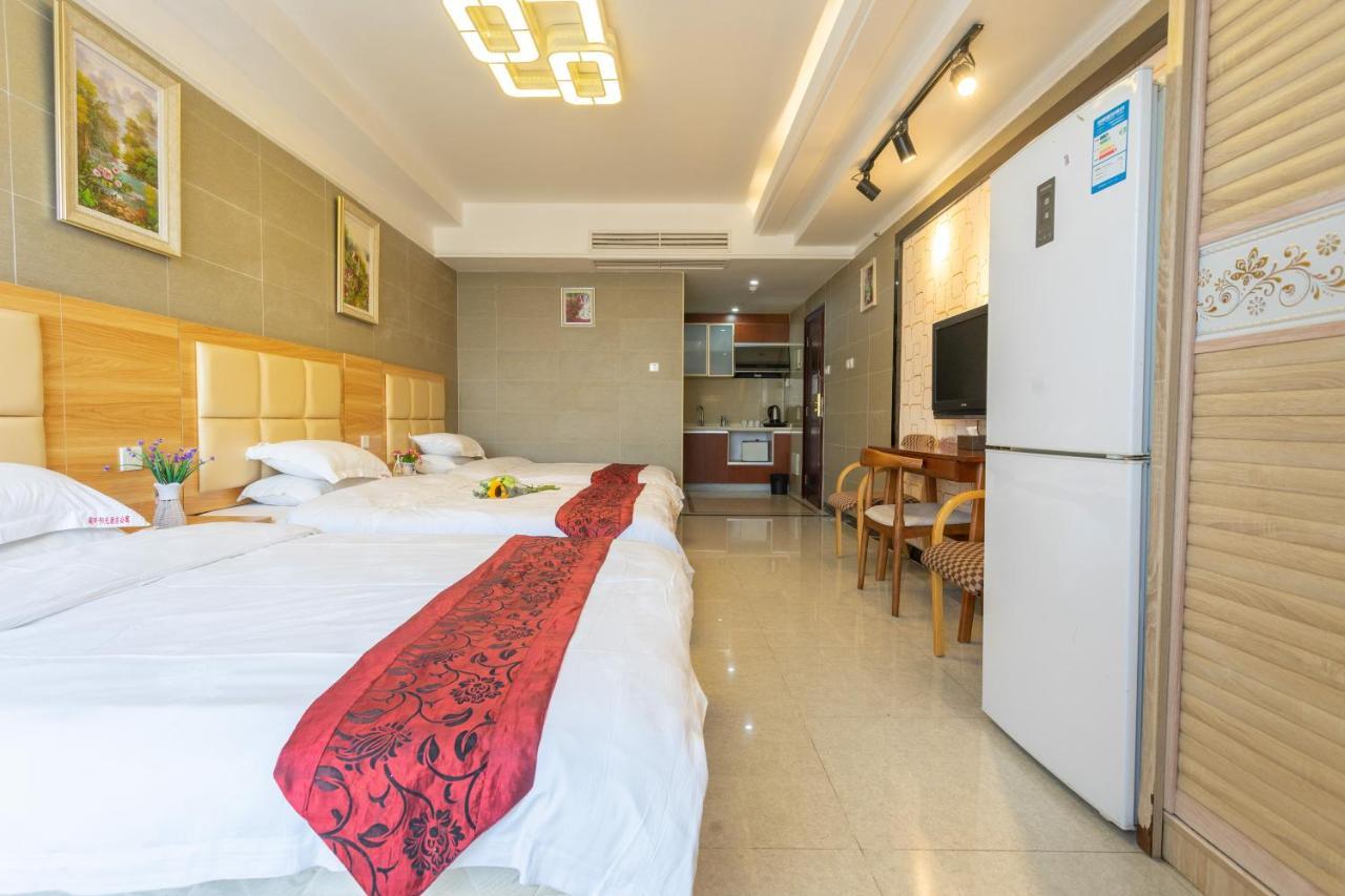 Sunny International Apartment From Beijing Road Canton Esterno foto