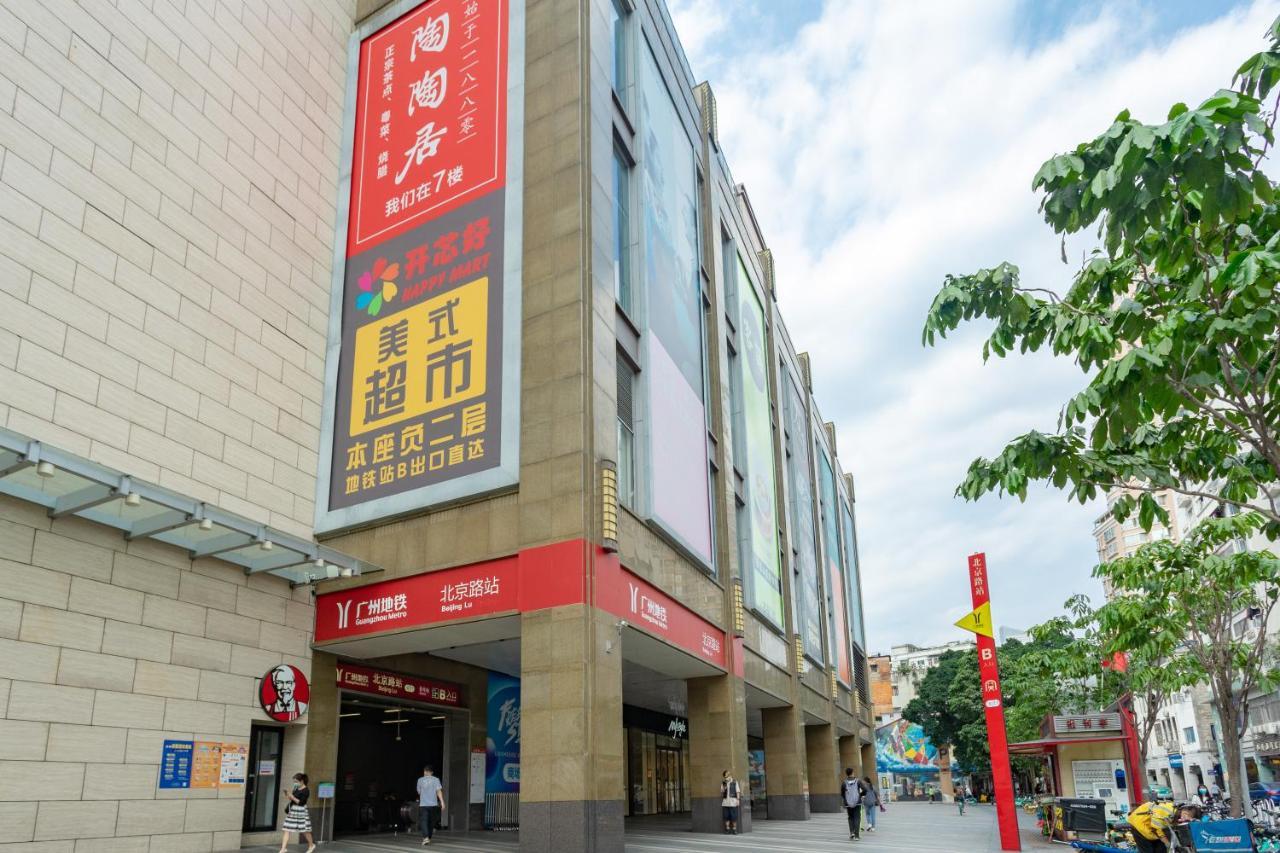 Sunny International Apartment From Beijing Road Canton Esterno foto